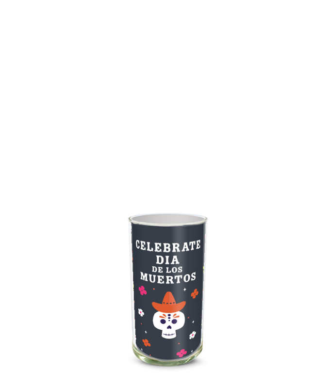 Partial image of Custom Photo Vase without flowers.