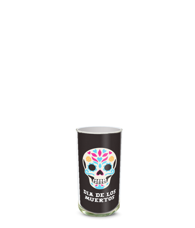 Partial image of Custom Photo Vase without flowers.